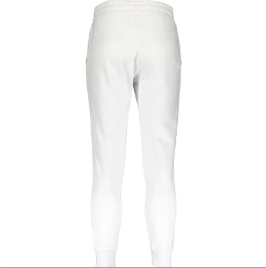 JOHN RICHMOND WHITE SLIM LOGO JOGGERS
