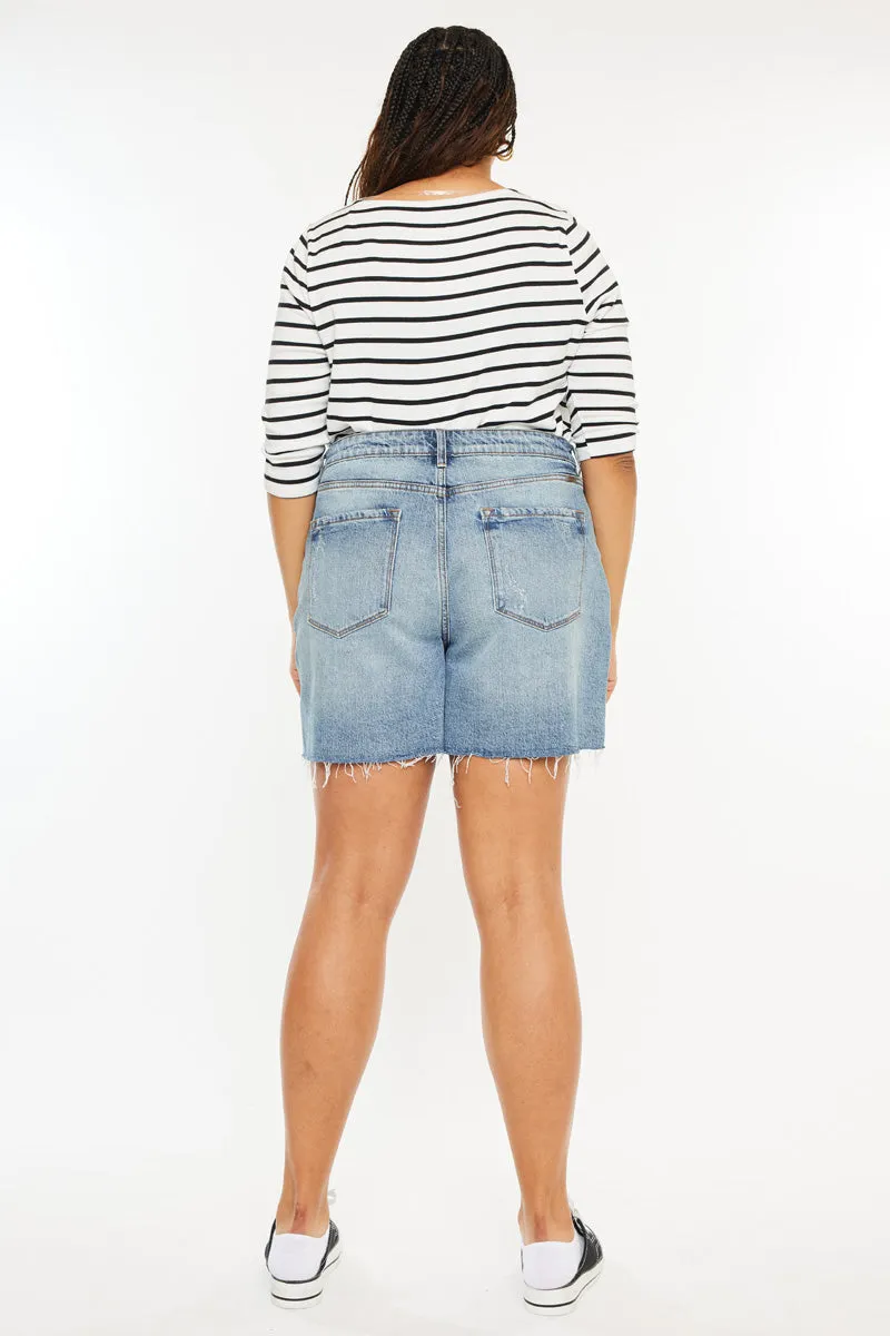 June High Rise Shorts (Plus Size)