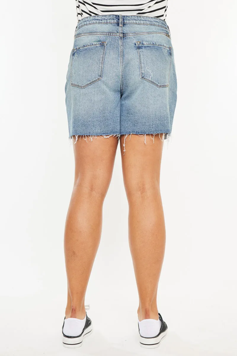 June High Rise Shorts (Plus Size)