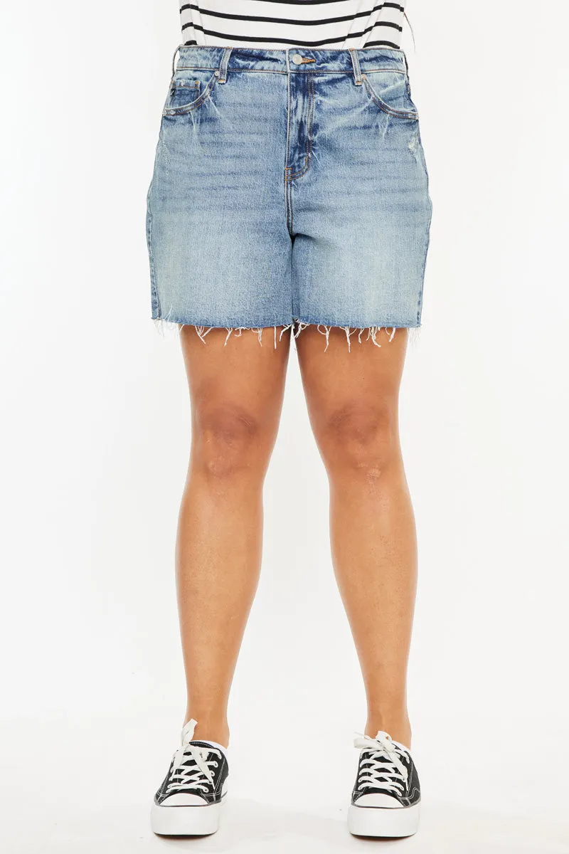 June High Rise Shorts (Plus Size)