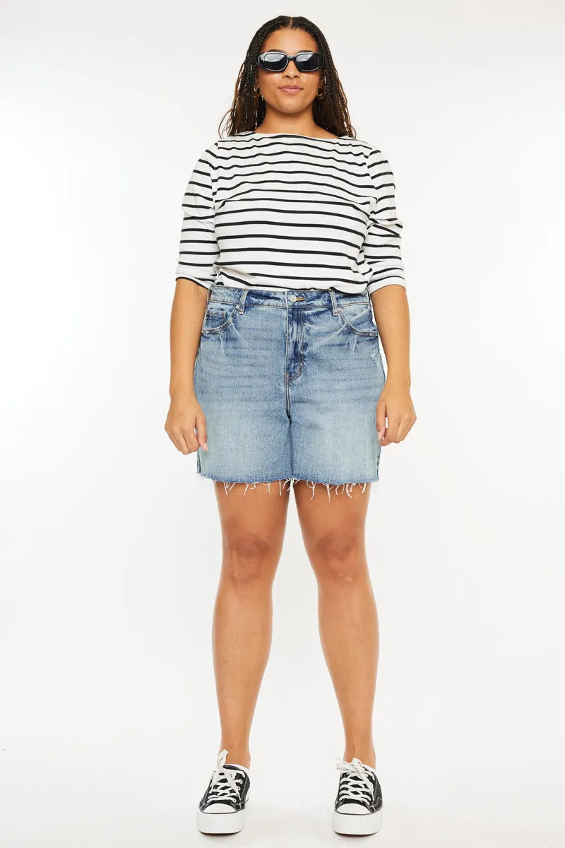 June High Rise Shorts (Plus Size)