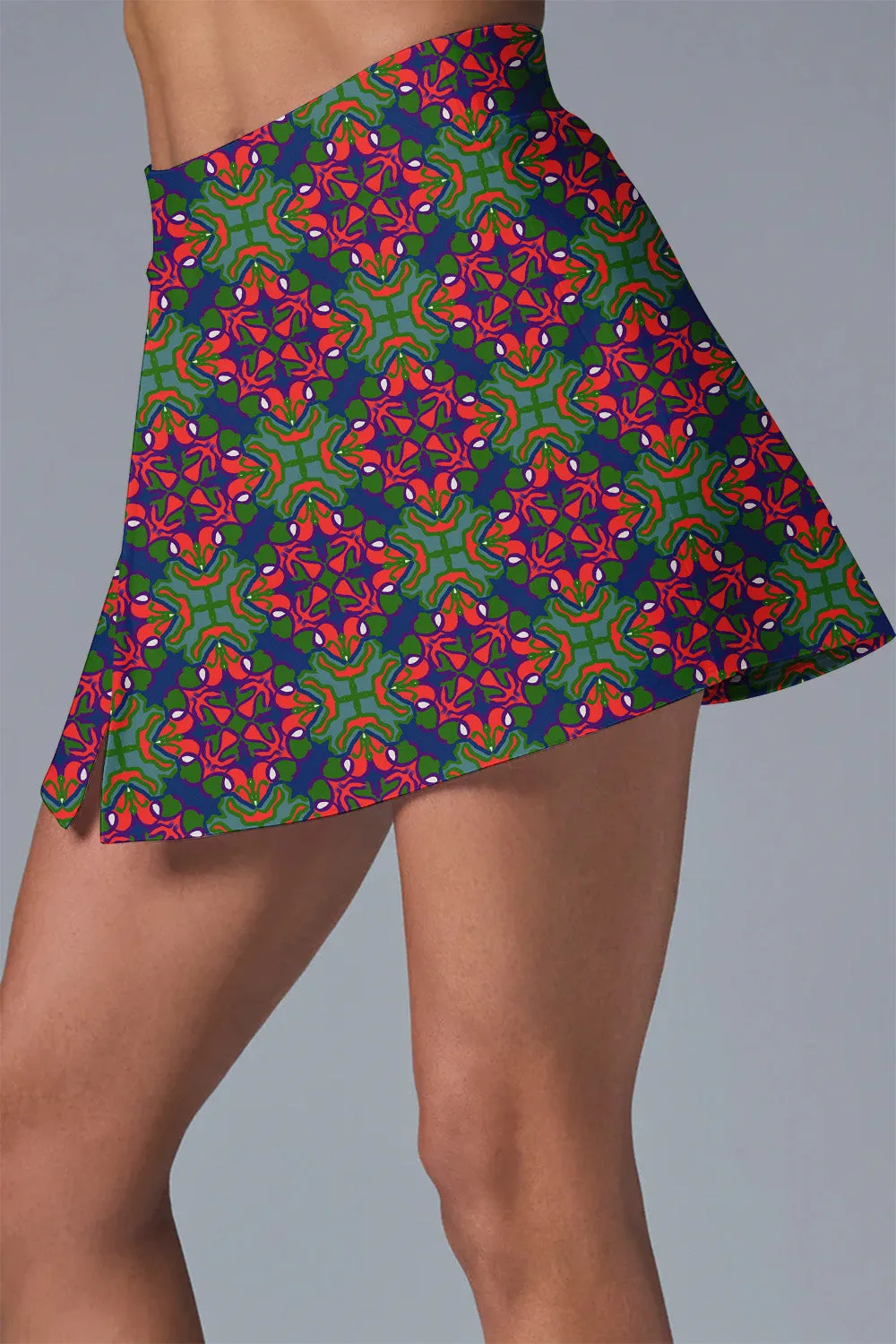 Kaleido Kinetics Set – Bold Geometric Activewear for Tennis, Pickleball & More