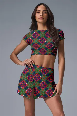 Kaleido Kinetics Set – Bold Geometric Activewear for Tennis, Pickleball & More