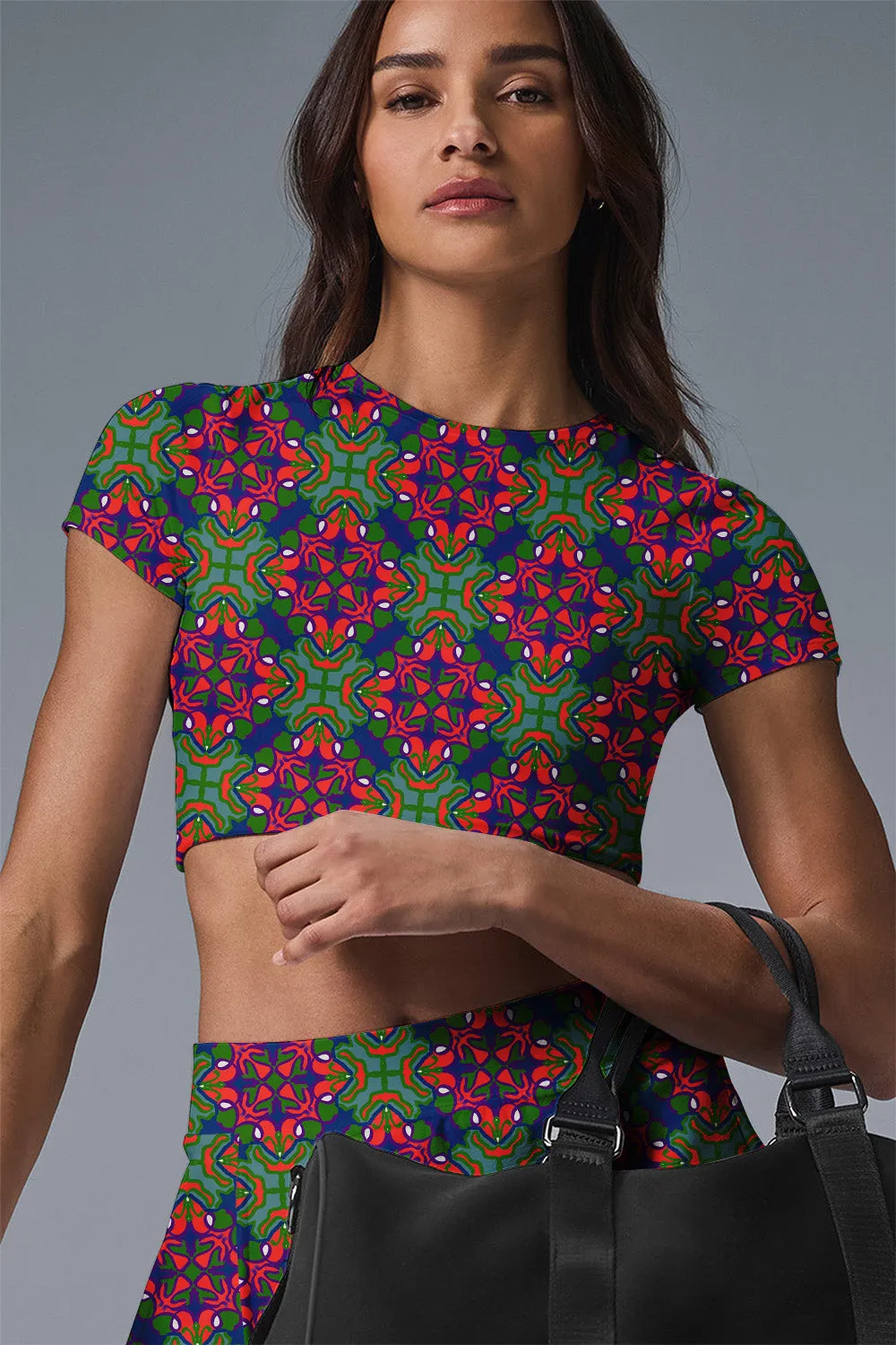 Kaleido Kinetics Set – Bold Geometric Activewear for Tennis, Pickleball & More