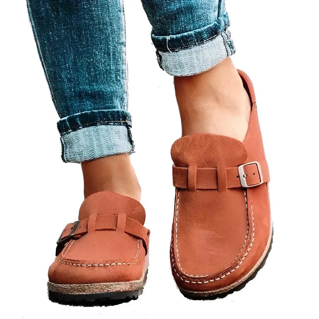 Karen® | Modern sandal made from vintage leather