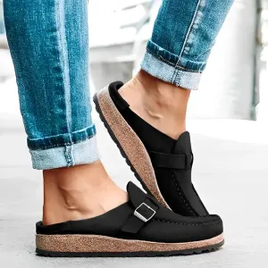 Karen® | Modern sandal made from vintage leather