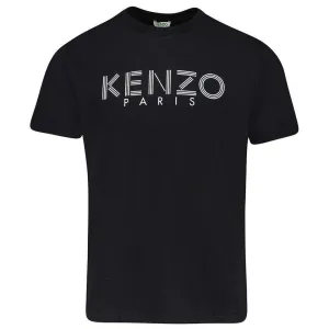 Kenzo Paris Logo Print T-Shirt "Black"