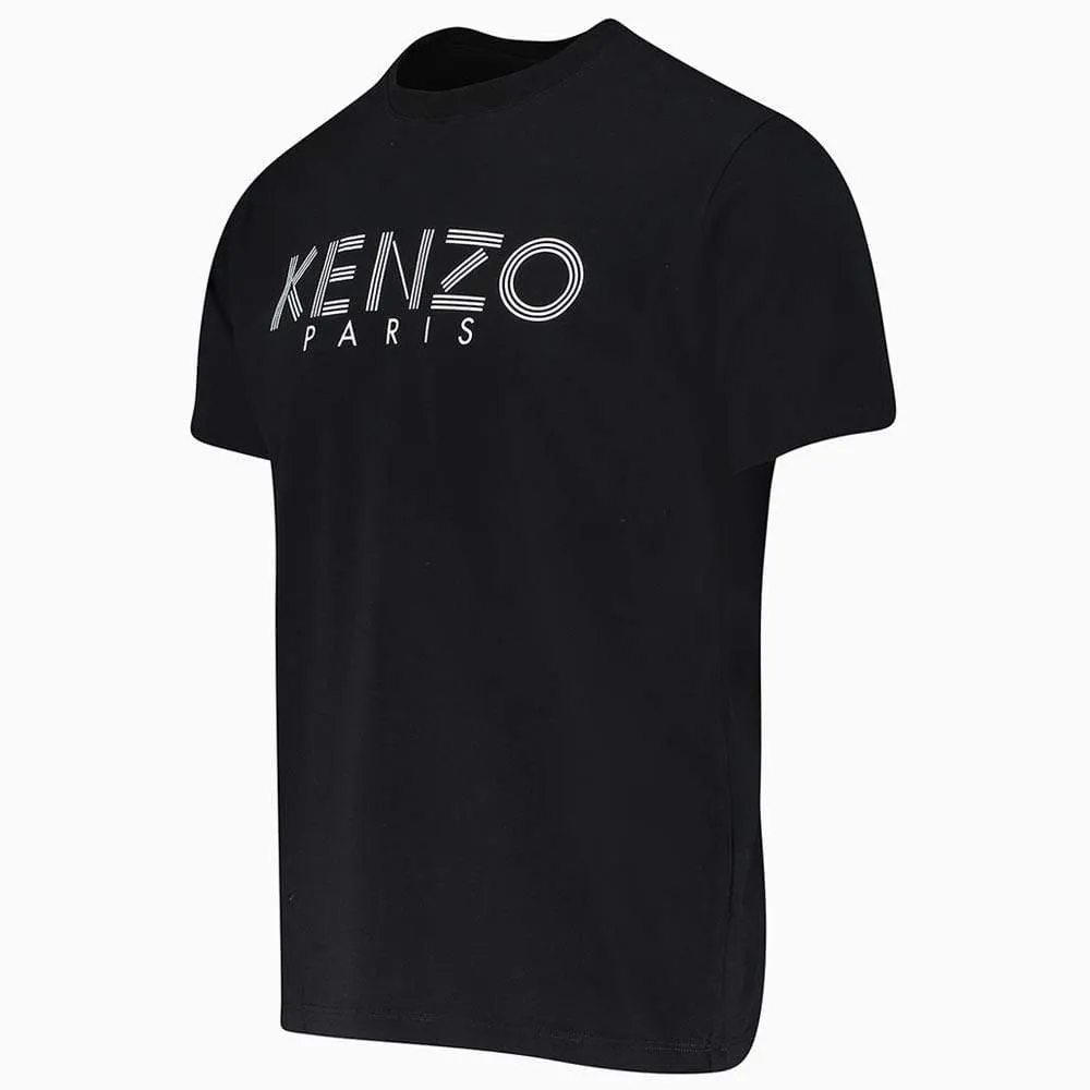 Kenzo Paris Logo Print T-Shirt "Black"