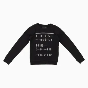 Kid's Raw Edge Crew Neck Sweatshirt