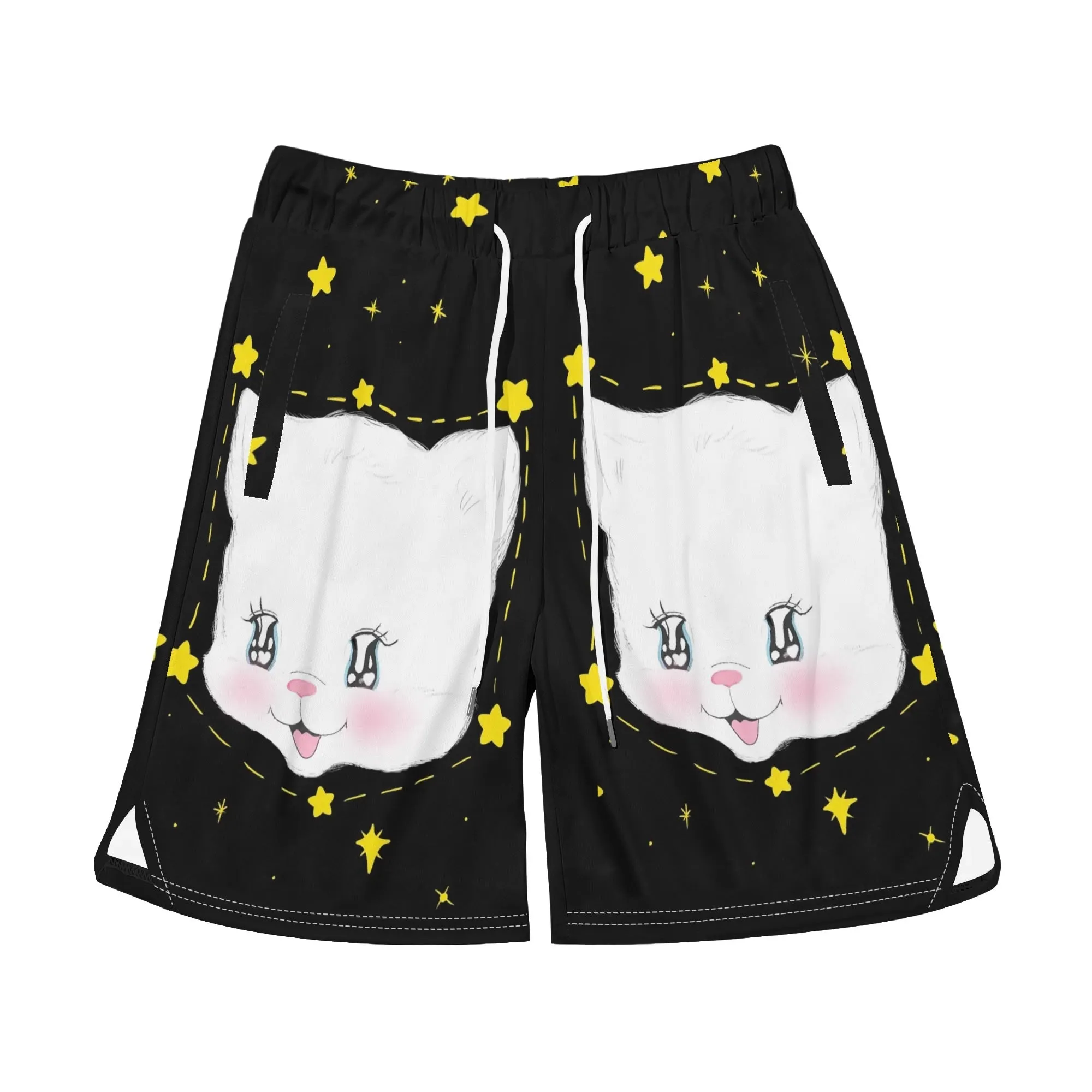 Kitten Galaxy Shorts