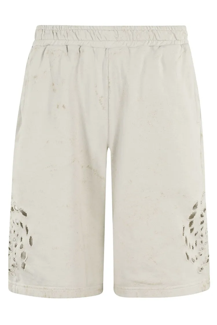 Knee-Length Cotton Trip Shorts