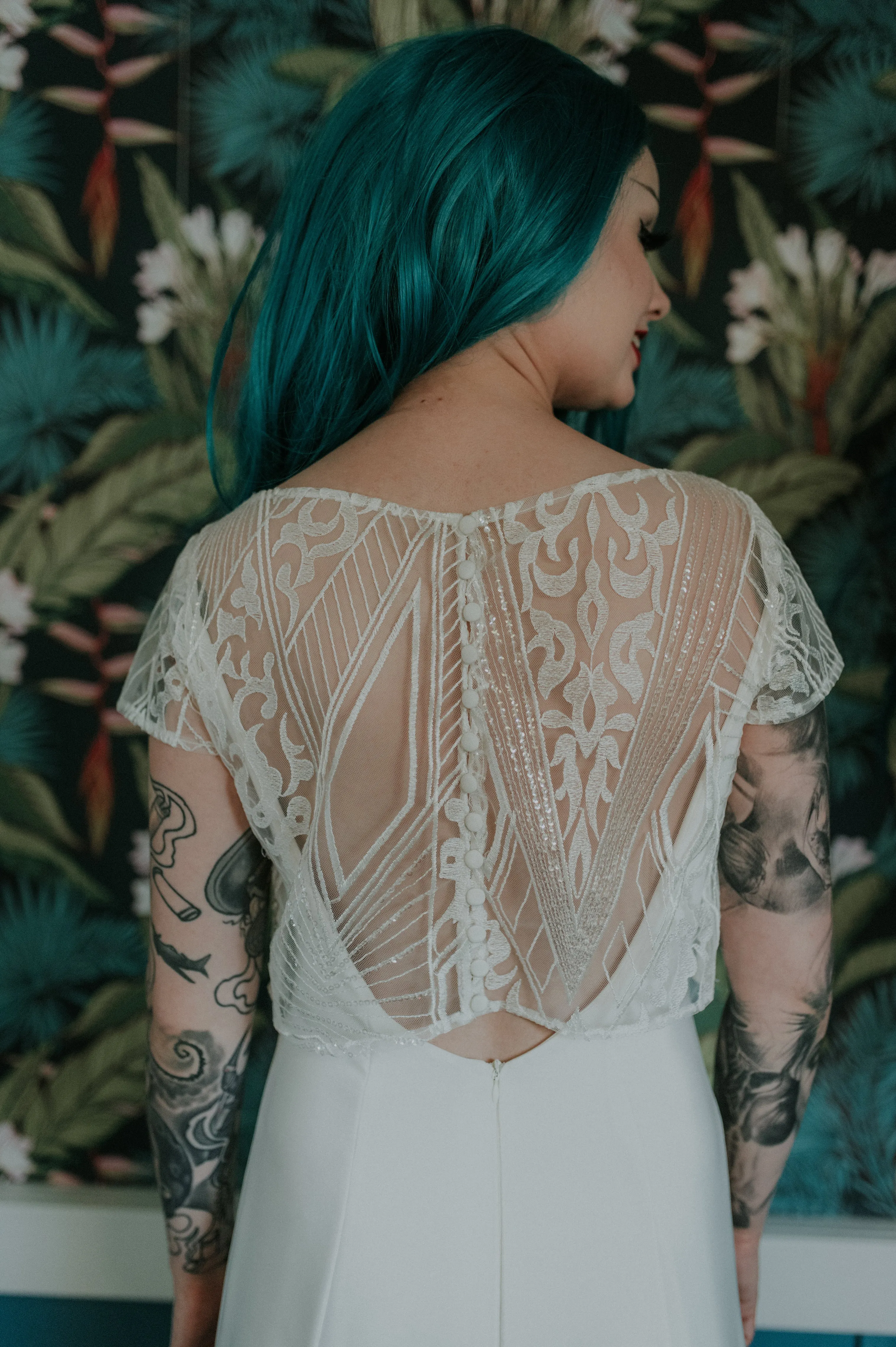 Labyrinth lace top