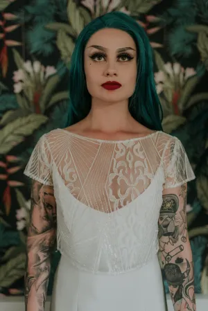 Labyrinth lace top