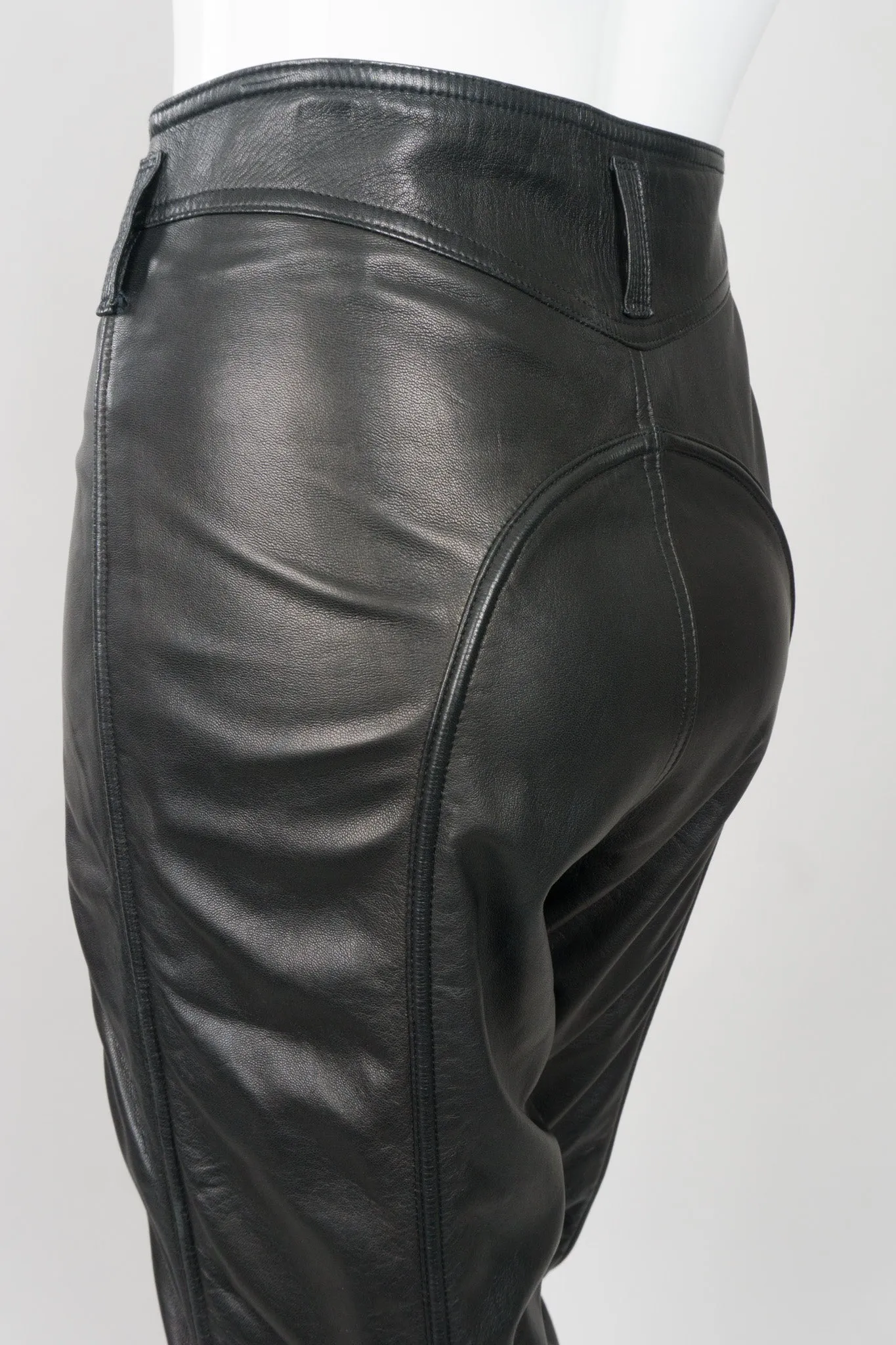 Leather Moto Pant