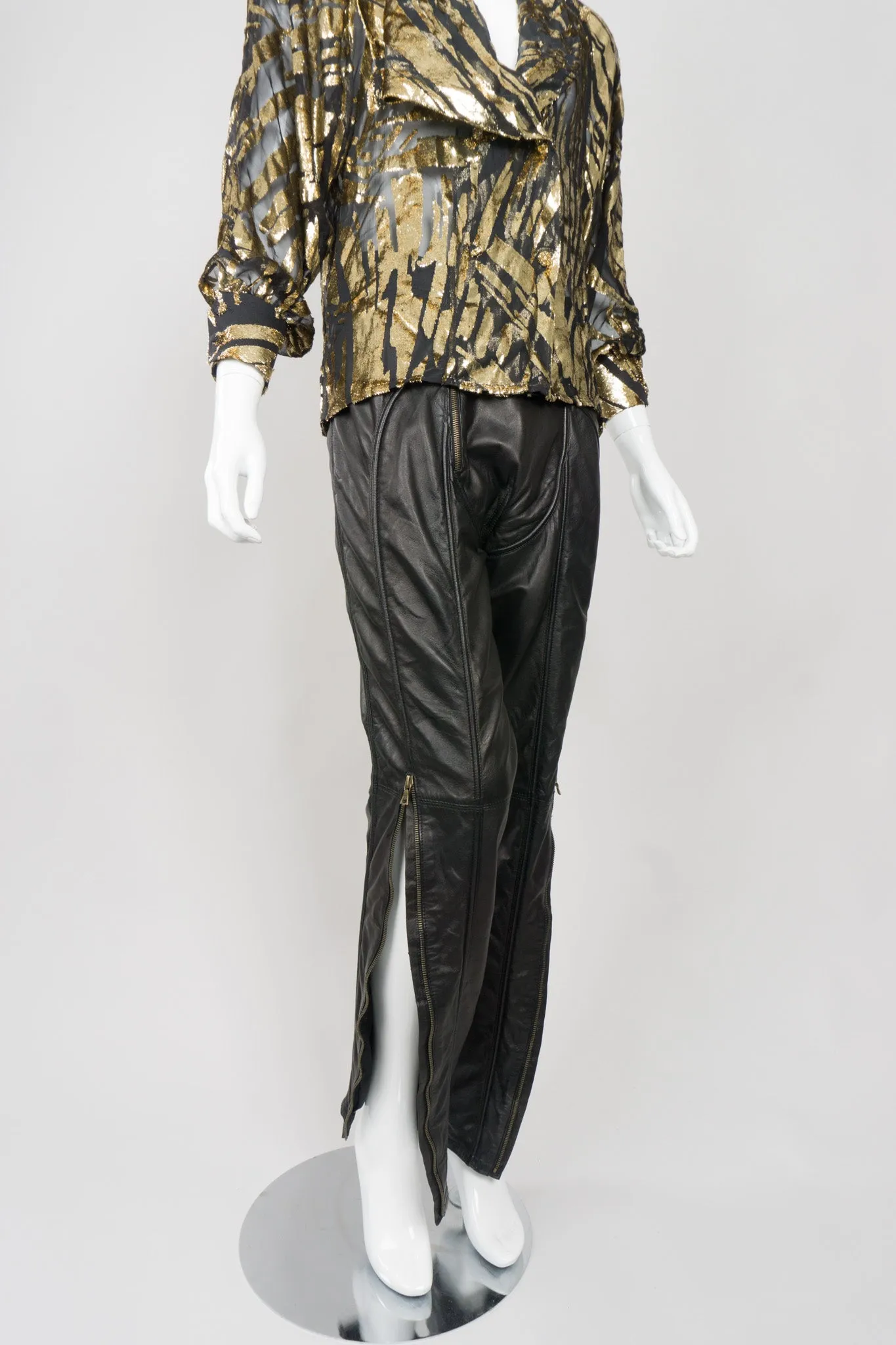 Leather Moto Pant
