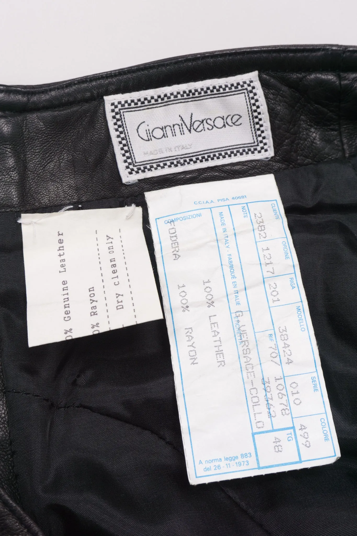 Leather Moto Pant