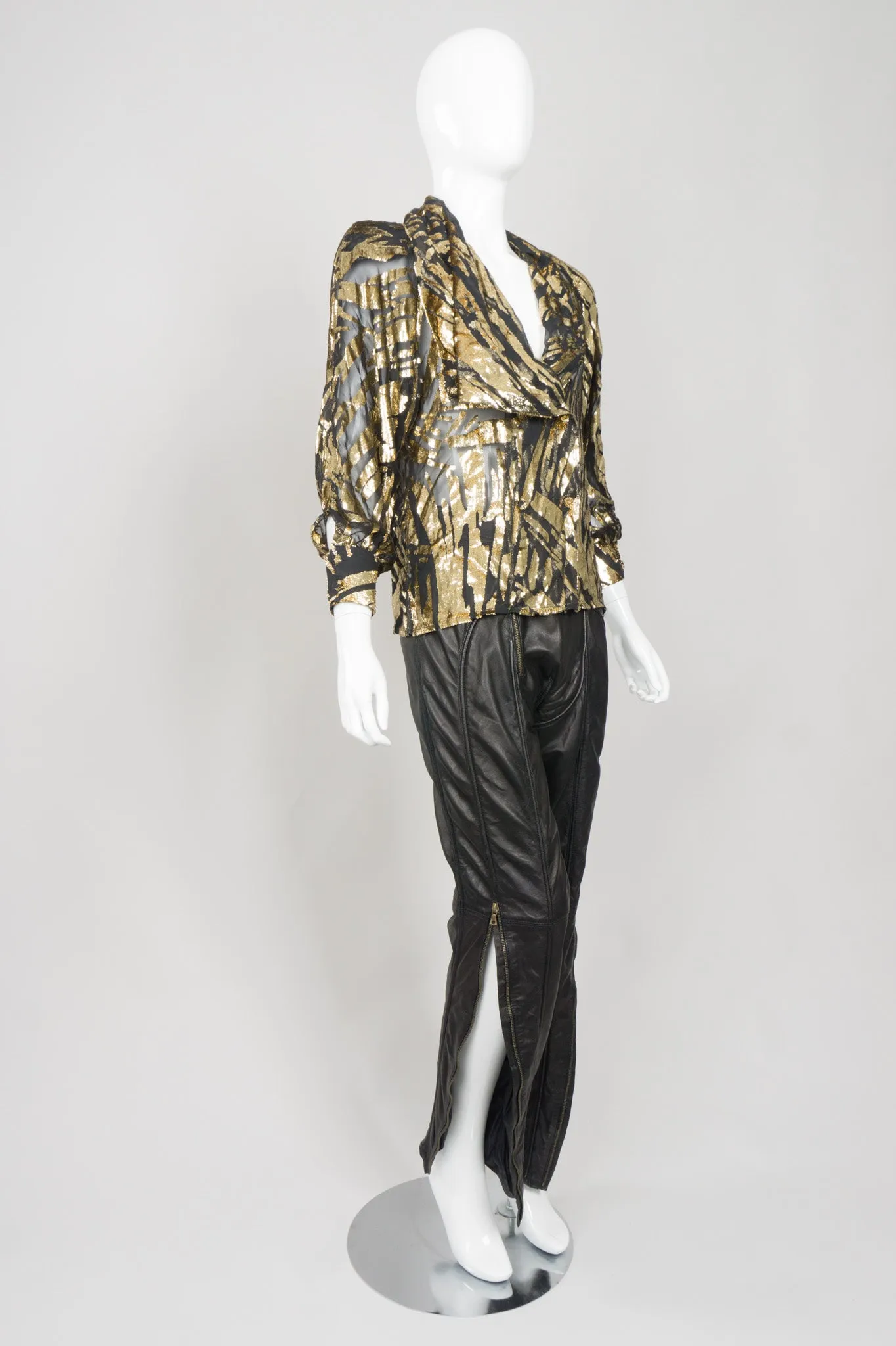 Leather Moto Pant
