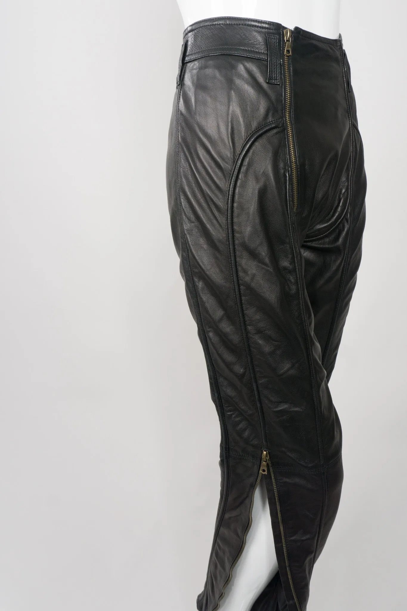 Leather Moto Pant