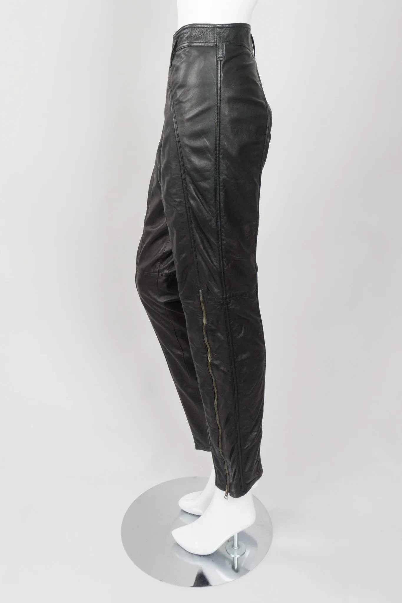 Leather Moto Pant
