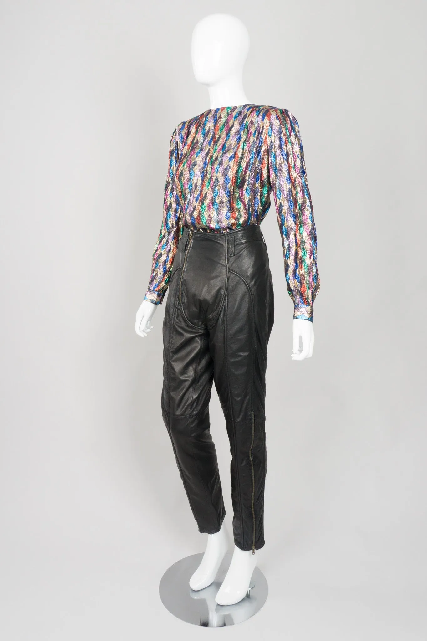 Leather Moto Pant