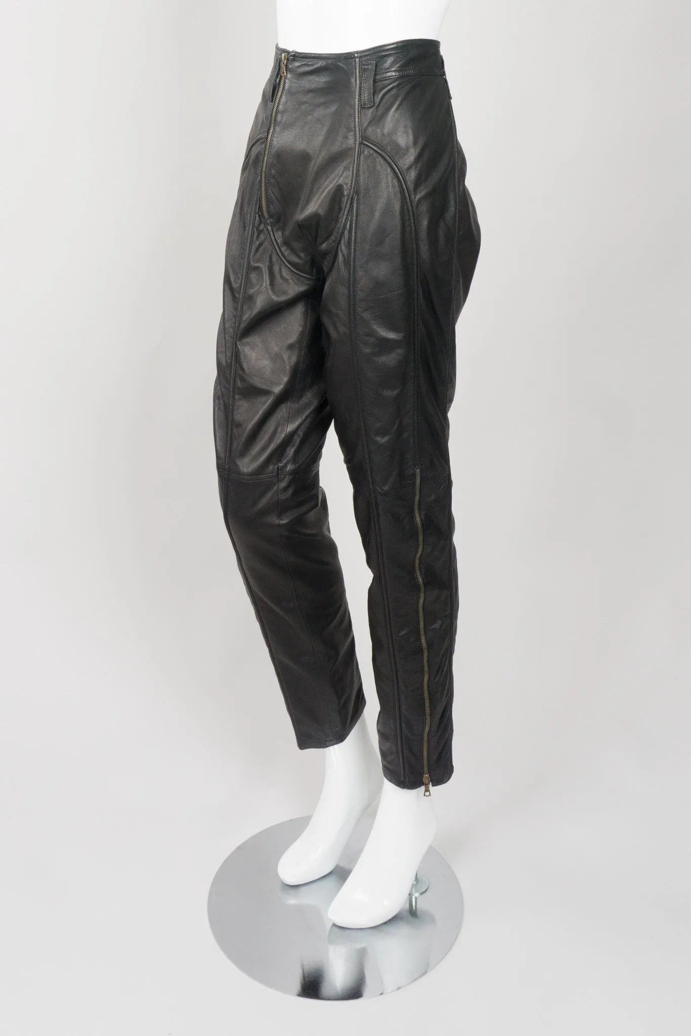 Leather Moto Pant
