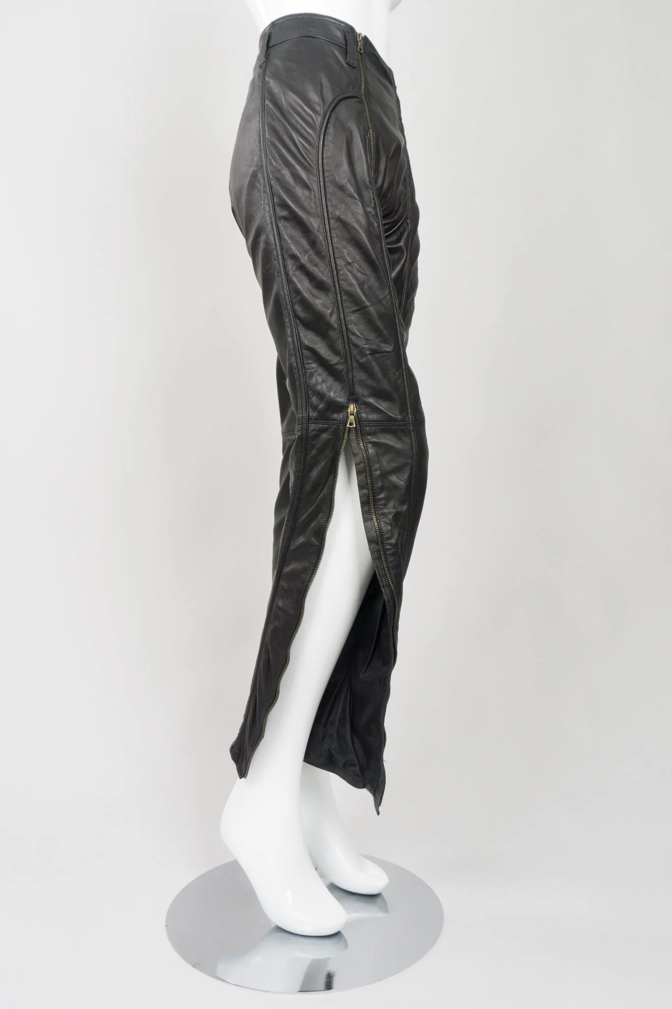 Leather Moto Pant