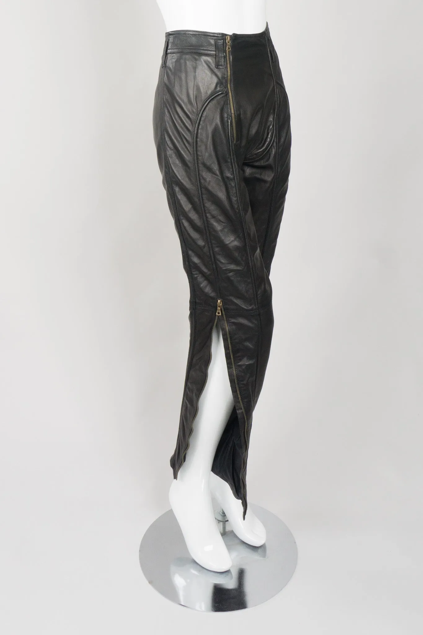 Leather Moto Pant