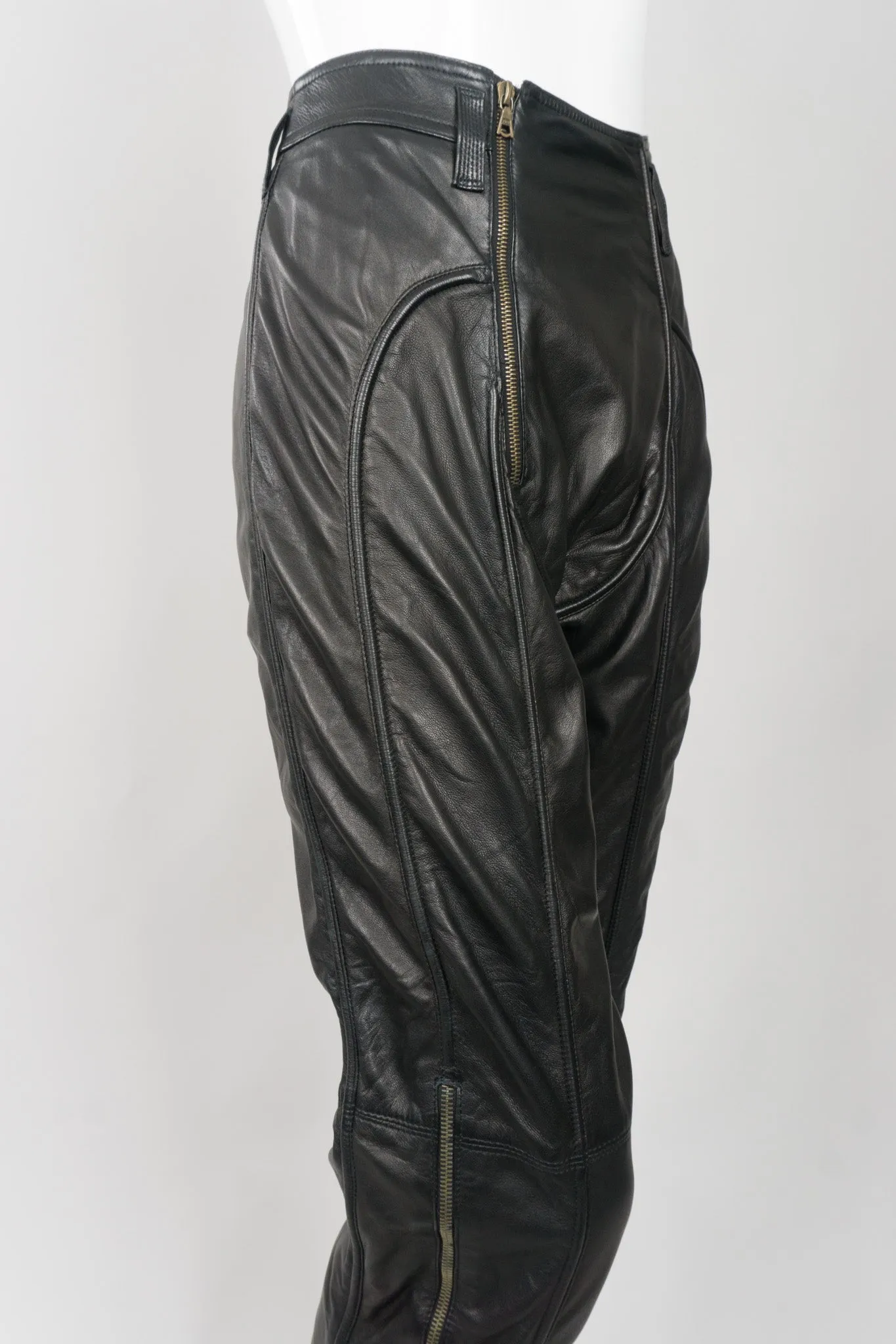 Leather Moto Pant