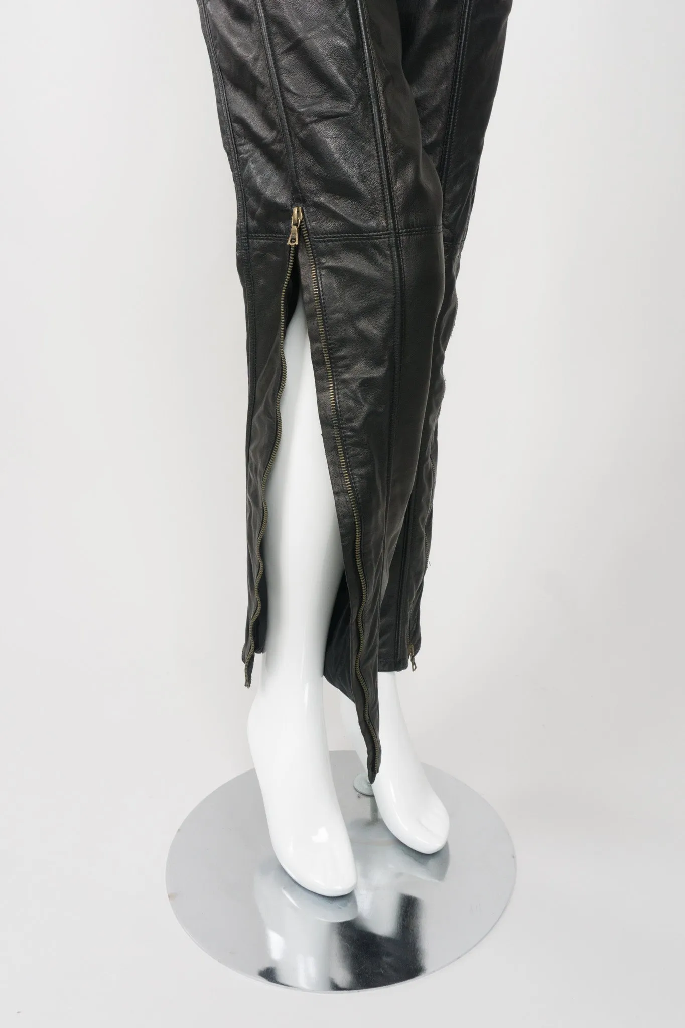 Leather Moto Pant