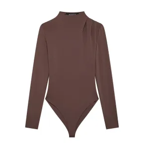 Long Sleeve Mock Neck Bodysuit