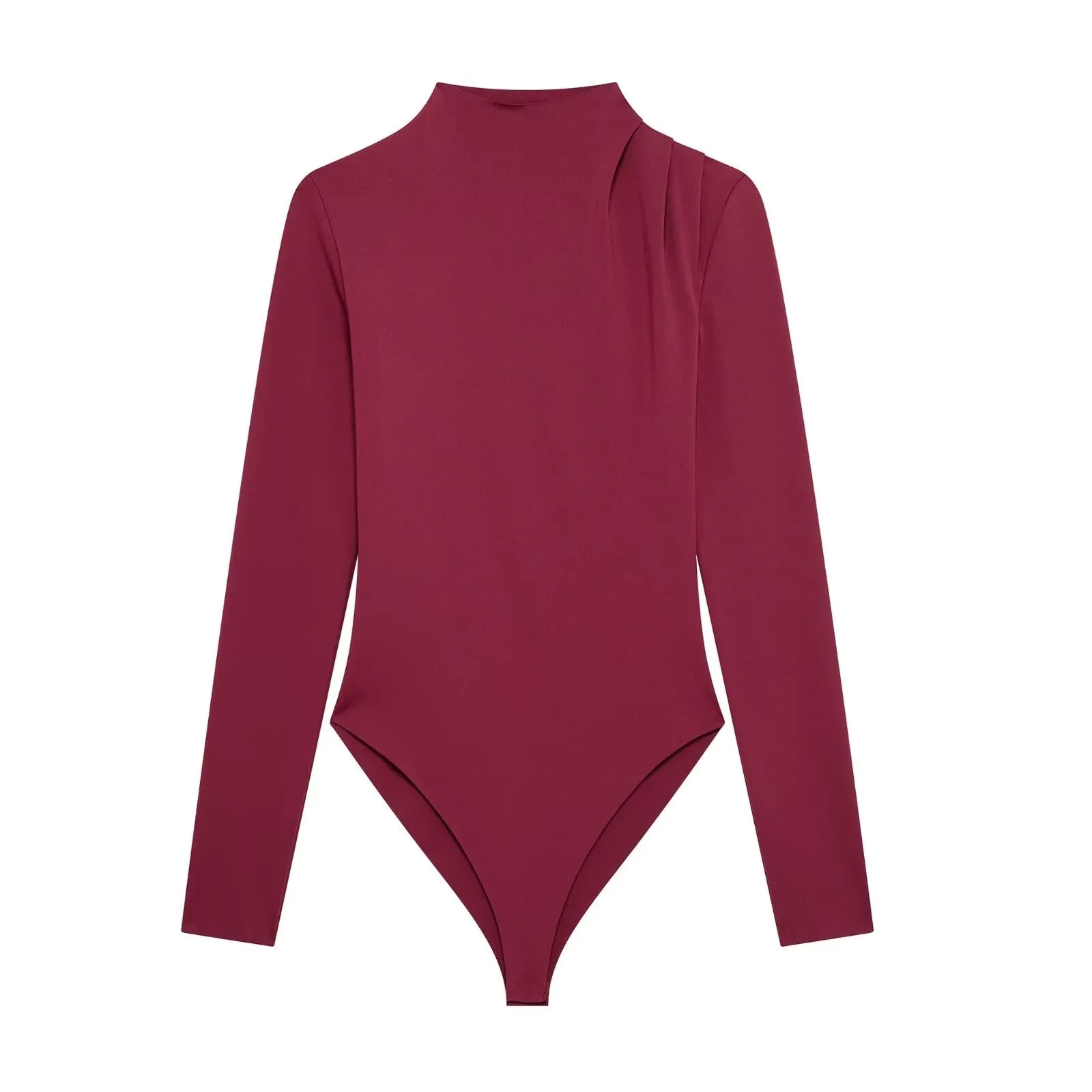Long Sleeve Mock Neck Bodysuit