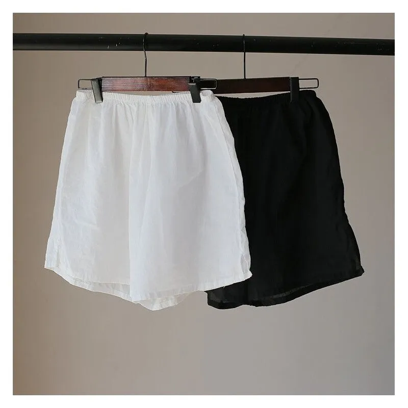 Loose And Lightweight Solid Color Shorts