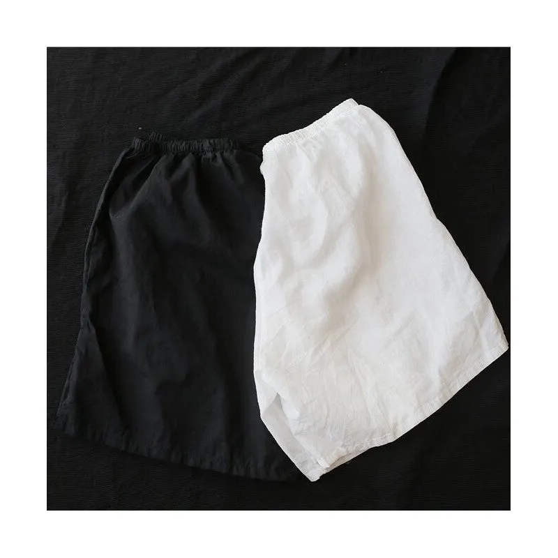 Loose And Lightweight Solid Color Shorts