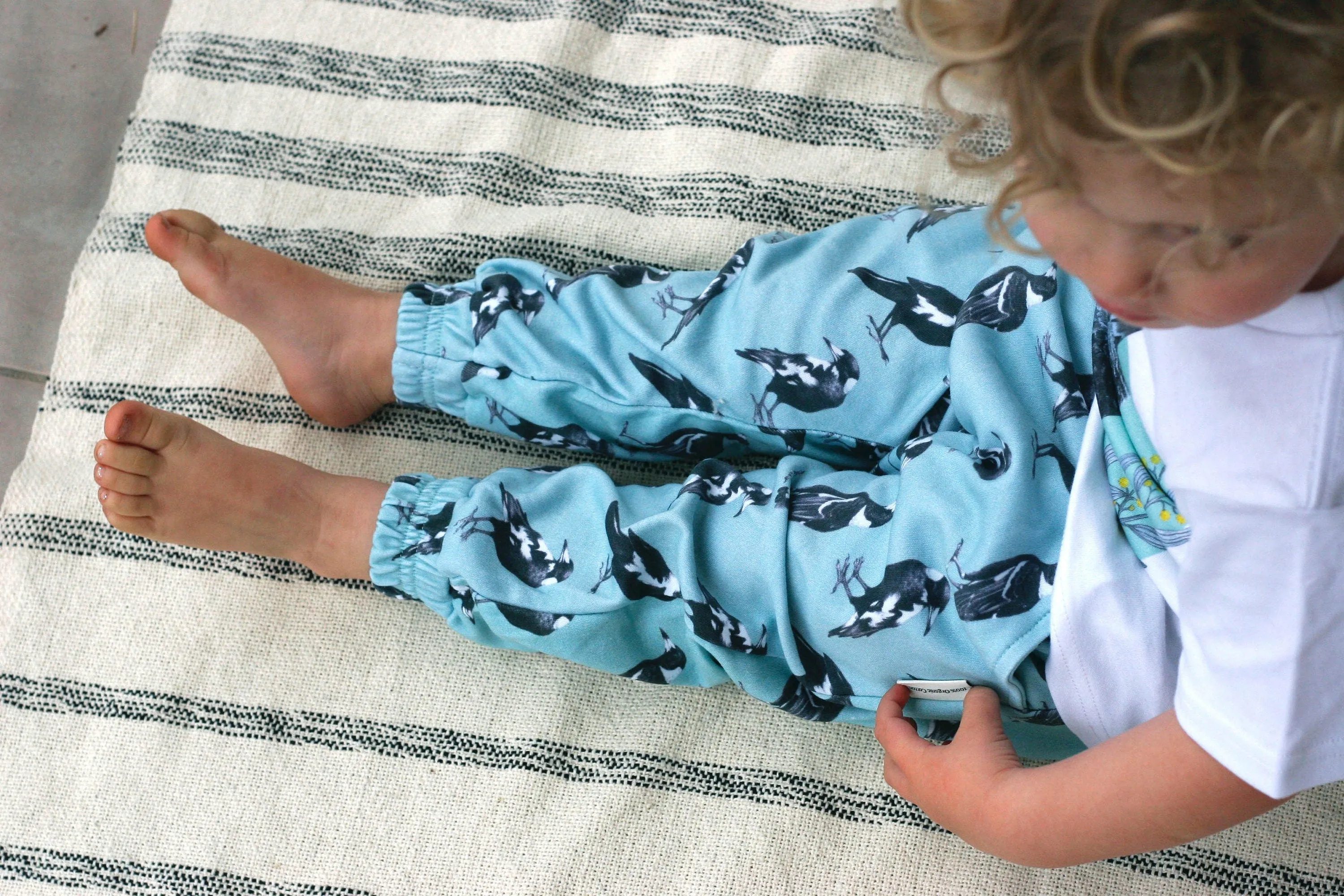 Magpie | Organic Cotton Harem Pants | Size 000 - 7