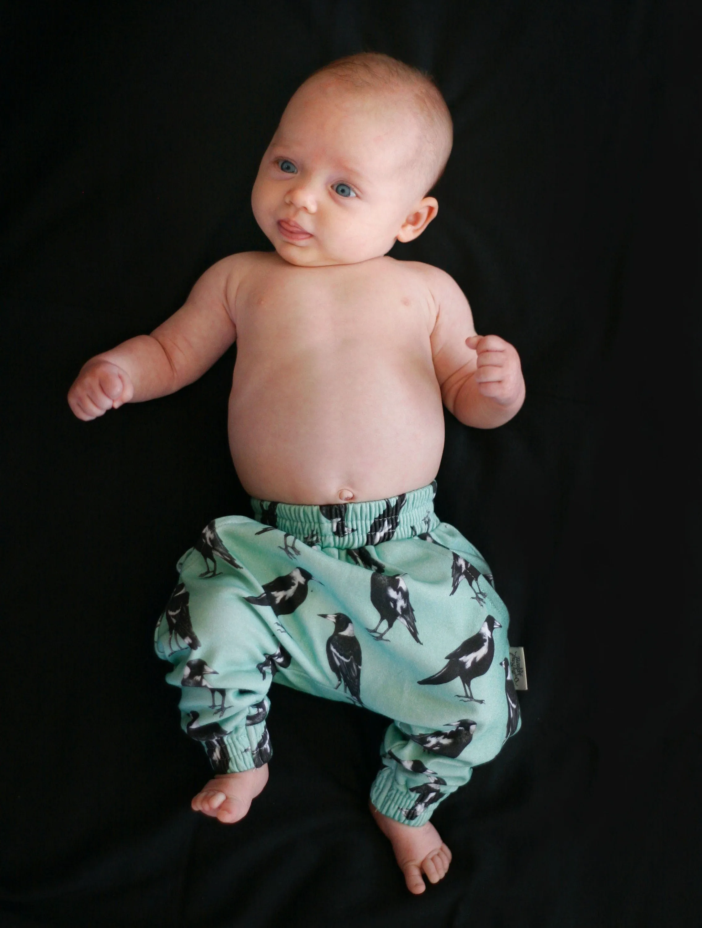 Magpie | Organic Cotton Harem Pants | Size 000 - 7
