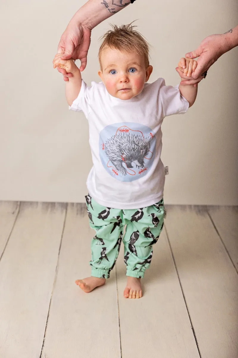 Magpie | Organic Cotton Harem Pants | Size 000 - 7