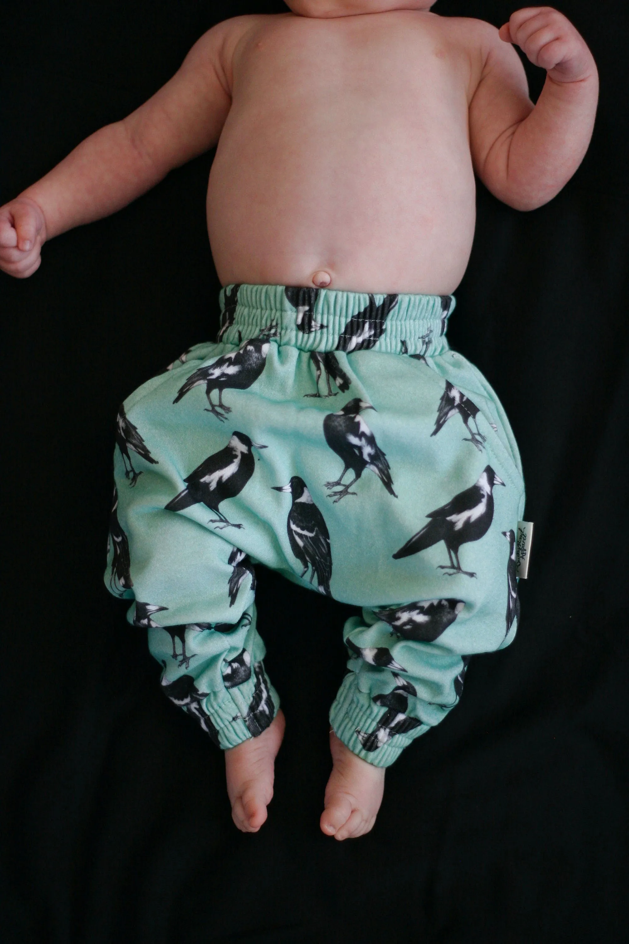 Magpie | Organic Cotton Harem Pants | Size 000 - 7