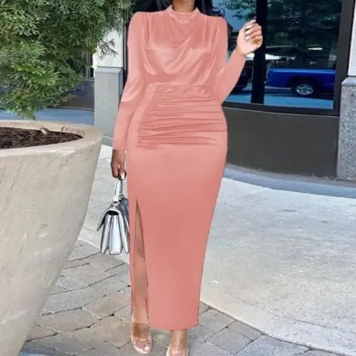 Maia Elegant Slinky Evening Bodycon Dress