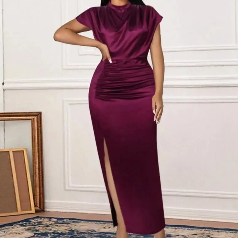 Maia Elegant Slinky Evening Bodycon Dress