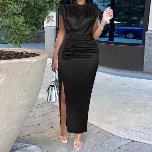 Maia Elegant Slinky Evening Bodycon Dress