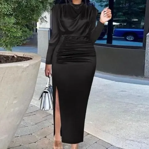 Maia Elegant Slinky Evening Bodycon Dress