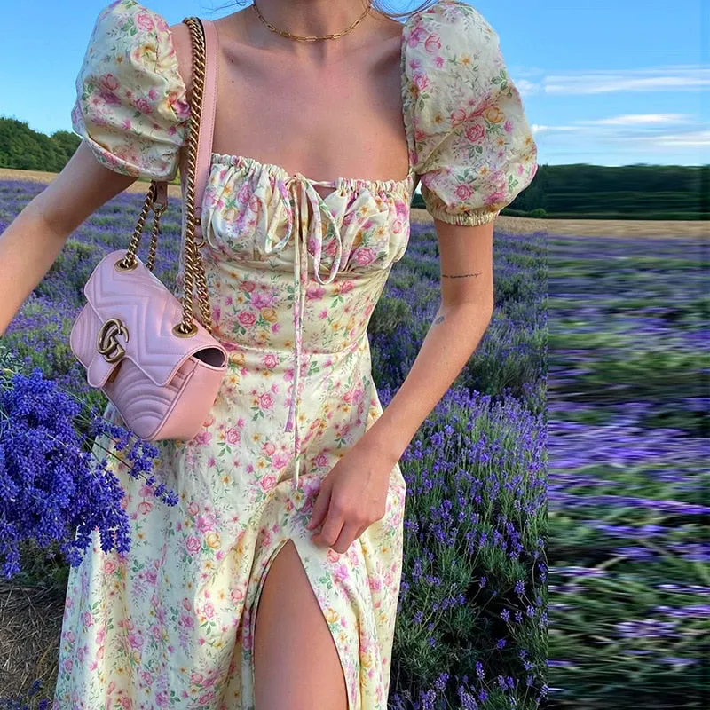 Maritza® | Vintage dress with lacing