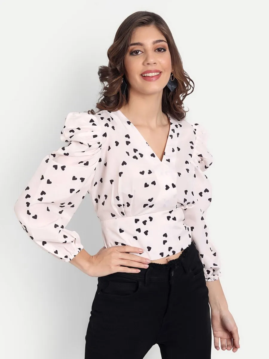 Masakali.co Tops for Women western wear white