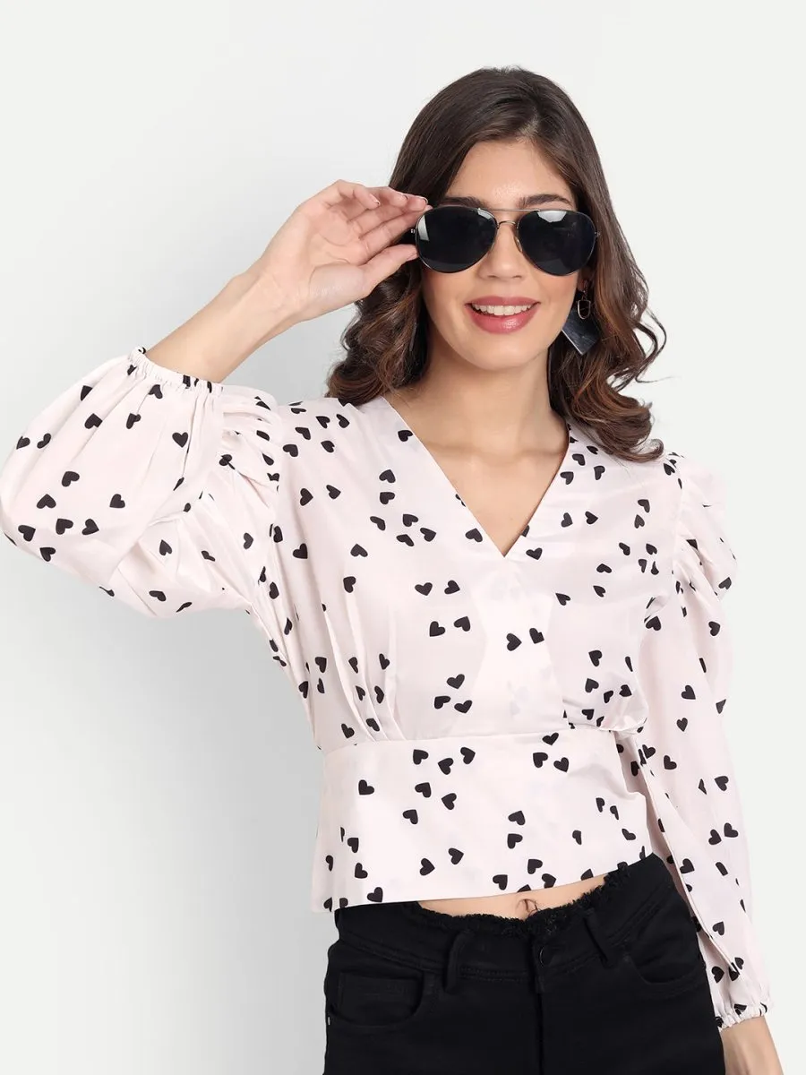 Masakali.co Tops for Women western wear white