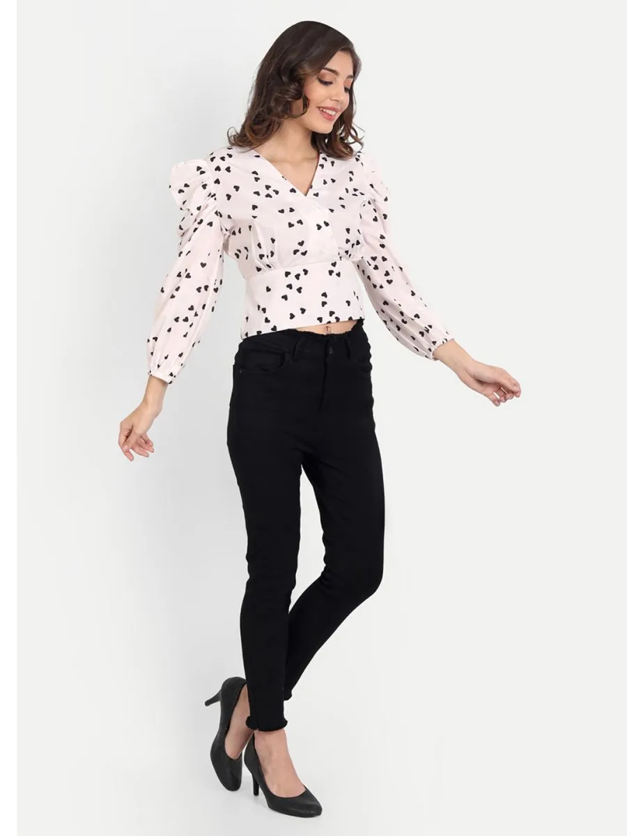 Masakali.co Tops for Women western wear white