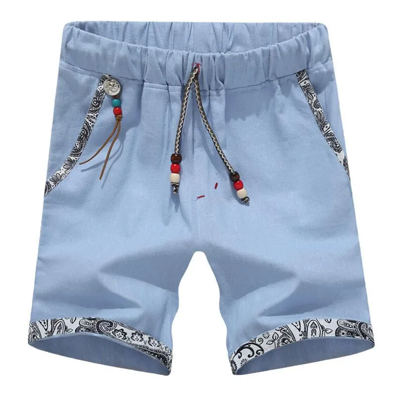 Men's Beaded Beach Shorts