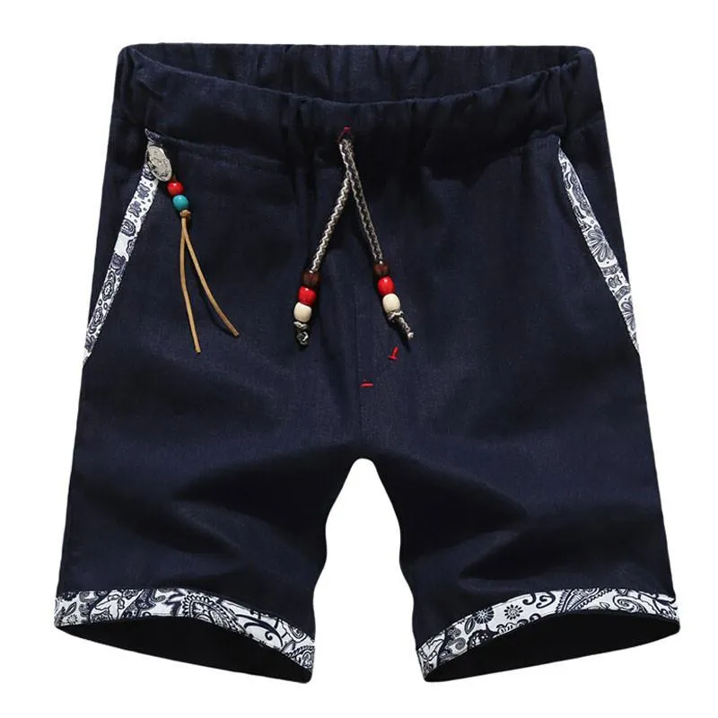 Men's Beaded Beach Shorts