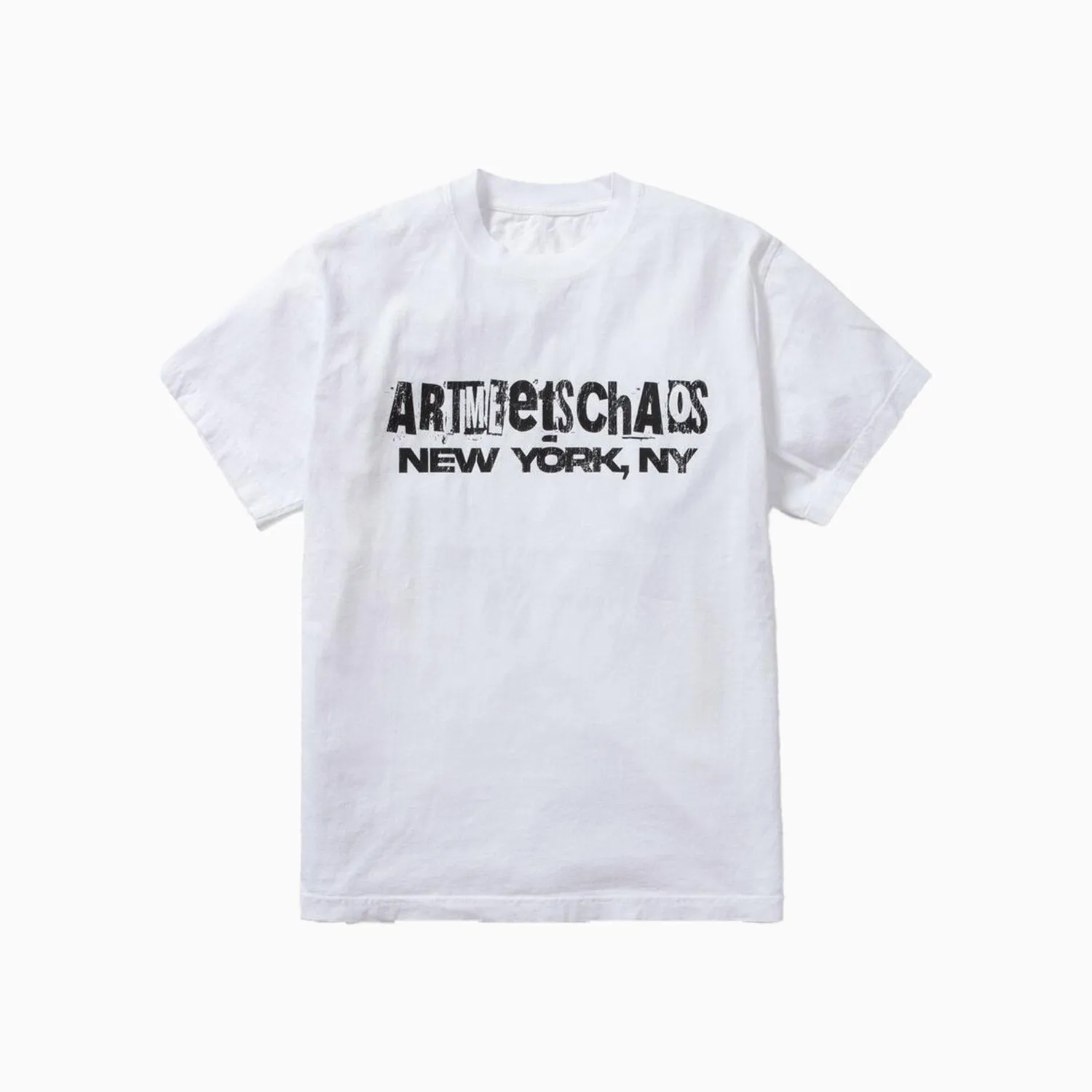 Men's New York Ny Basic Logo T Shirt