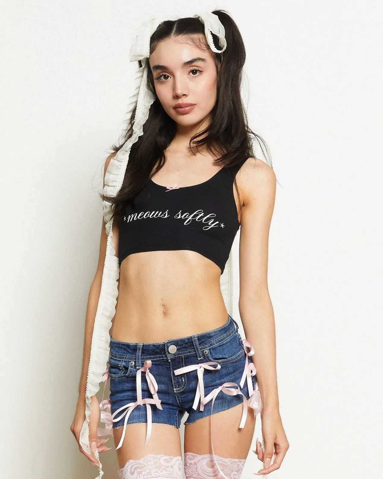 Meow Softly Sporty Top
