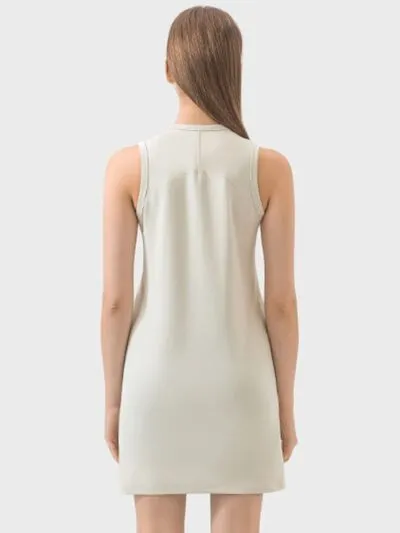 Millennia Round Neck Sleeveless Active Dress